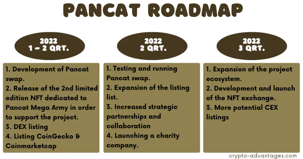 Pancat Roadmap